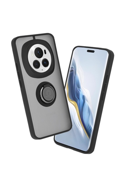SKYDDAR INNOVATION Carcasă pentru Honor Magic6 Pro, Glinth cu inel magnetic r...