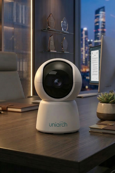 Onetick Uniarch 4Mp 2K Yüksek Çözünürlüklü Anne Bebek Bakıcı Kamerası Wifi İz...