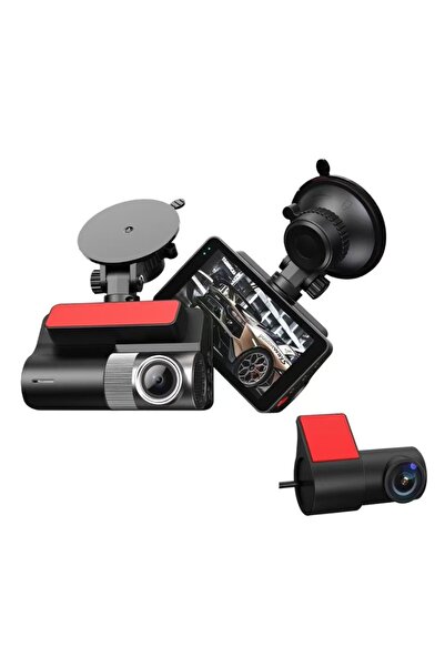 PYKA HOME SHOP Camera Auto De Bord + de Spate, DVR, 4K/1080P, Night Vision, Inregistrare In Bucla