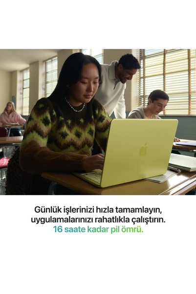Apple 13" MacBook Neo Gümüş 512GB
