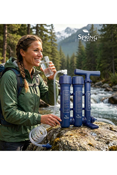 Spring Water Kamp Tipi Ultrafiltrasyon Su Arıtma Cihazı