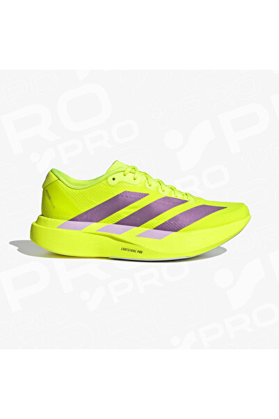 adidas Adizero Evo Sl Women's Yellow Running Shoes