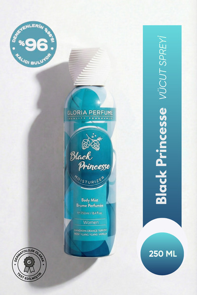 Gloria Perfume Black Princesse 250 ml Body Mist