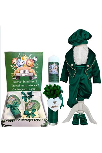 Hainute Magice Trusou botez baieti – Green Friends in safari