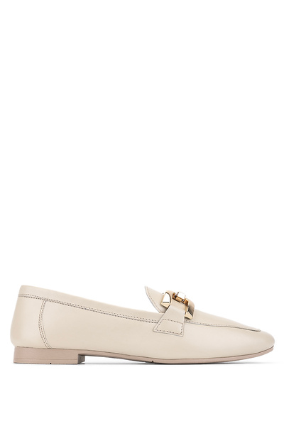 Tamer Tanca Γυναικεία Loafer Παπούτσια από Γνήσιο Δέρμα 961 58 Bn Ayk Y23