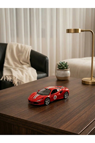 Tıfıl Toys سيارة رياضية بتصميم فيراري، بباب قابل للفتح، متينة، مقاس 12 سم، لو...