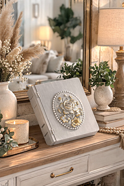 IremTasarimAtolyesi Dekorasyon Ürünleri Bohem Aksesuar Kitap Kutu Özel Tasarım