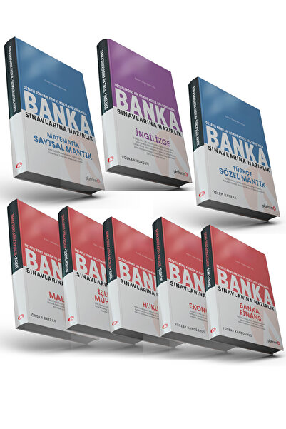 PLATFORMA BANKA SINAVLARINA HAZIRLIK UZMAN & MÜFETTİŞ YARDIMCILIĞI KİTAP SETİ
