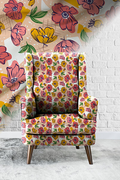 Vagonik Süsü Menekşe Цифровий друк оббивної тканини для диванів Якісна тканин...