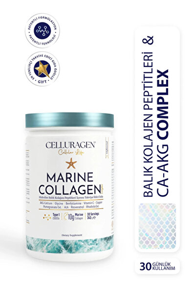 Celluragen Cellular Life Marine Collagen Complex Balık Kolajen Peptitleri ve ...