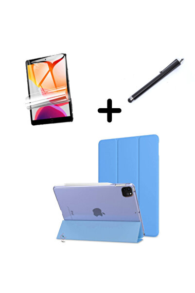 UnDePlus iPad Air 13inç M4/M3/M2 Kılıf Set Pu Deri Smart Tablet Kilifi Ekran ...