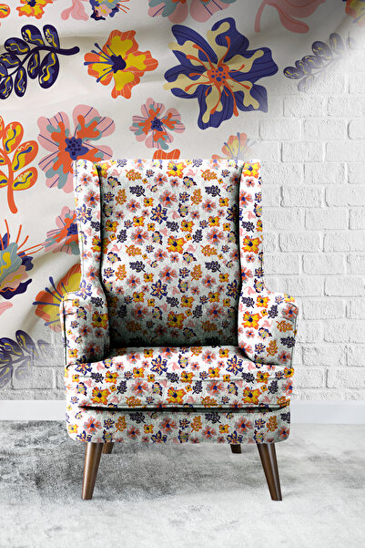 Vagonik Анемонні квіти Цифровий друк Оббивка для диванів Якісна тканина, що н...