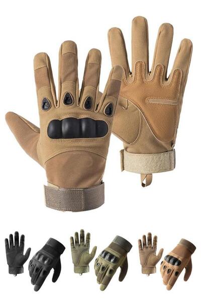 Genel Markalar Askeri Tactical Uzun Destekli Kemikli Pilot Eldiven Outdoor