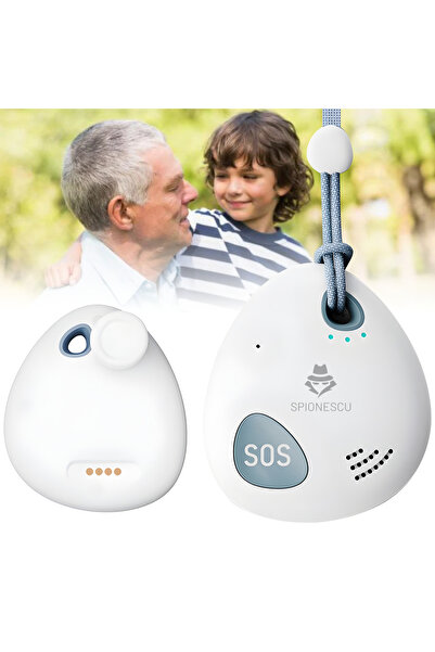 Spionescu Dispozitiv GPS, M6, localizare în timp real, 4G, buton SOS, încărca...