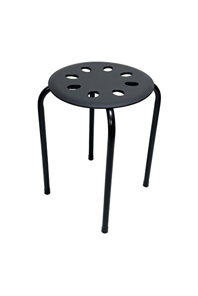 KOÇTAŞ New Leo Metal Ayak Tabure Siyah