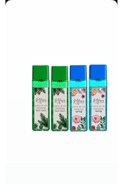 kifra PROMO PACK X4– Parfum de rufe concentrat FRESH FOREST/SPRING (4X80 spăl...