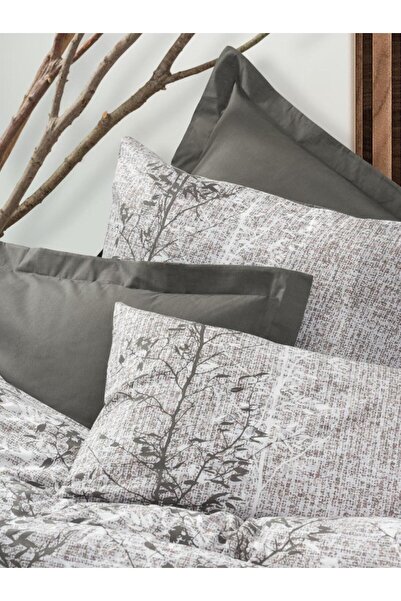 Cotton Box Dual Çift Kişilik Nevresim Takımı Odin Kahve
