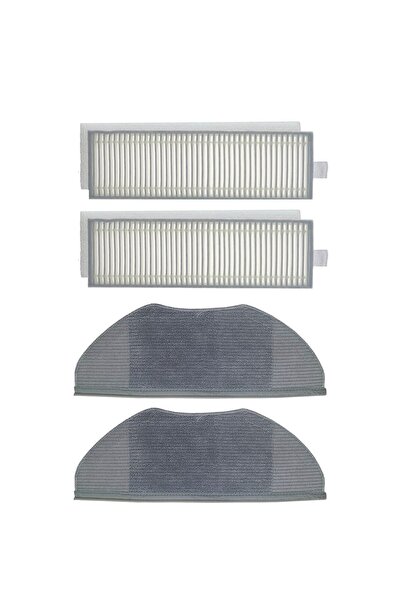 Roborge Set de 4 piese de schimb compatibile cu aspiratorul robot Xiaomi Vacu...