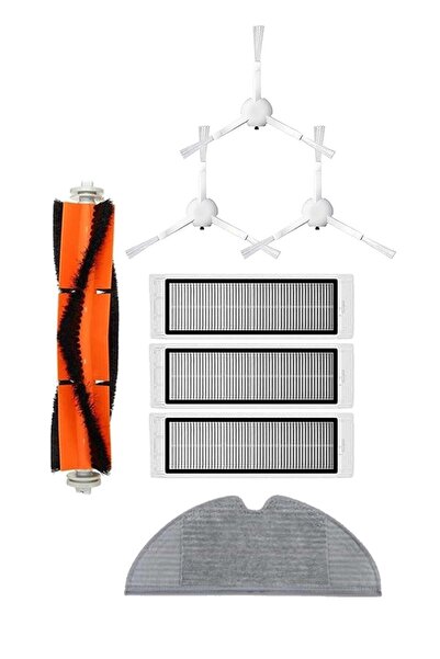 Roborge Set de 8 piese de schimb compatibile cu aspiratorul robot Dreame D9