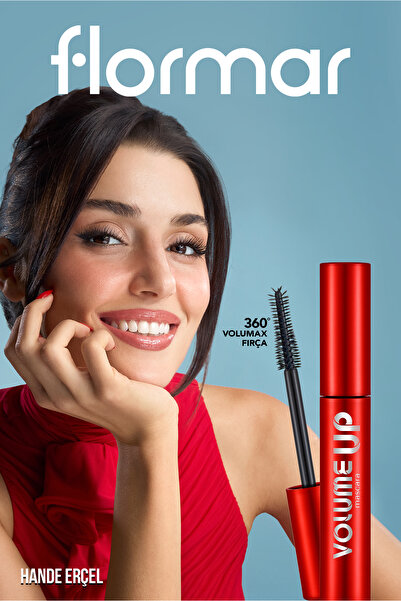 Flormar Volume Up Mascara Yoğun Hacim ve Lifting Etkili Kat Kat Uygulanabilir Maskara