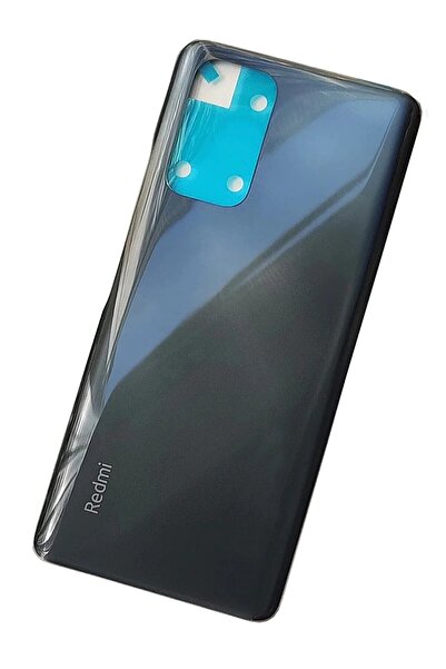 OEM Redmi Note 10 Pro Arka Cam Pil ve Batarya Kapağı Kapağı Siyah