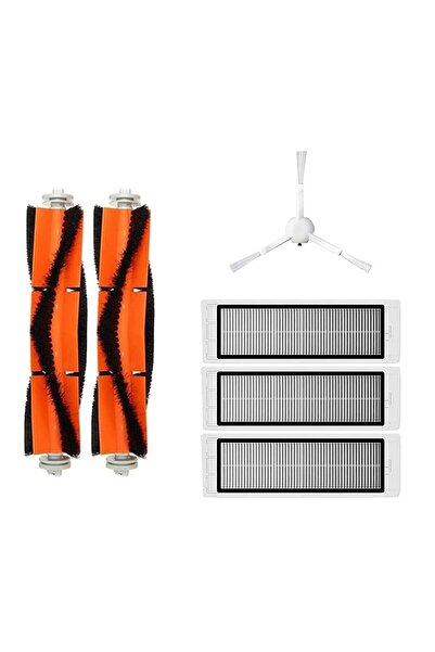 Roborge Set de 6 piese de schimb compatibile cu aspiratorul robot Xiaomi Trou...