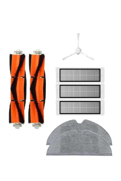 Roborge Set de 8 piese de schimb compatibile cu aspiratorul robot Xiaomi Trou...