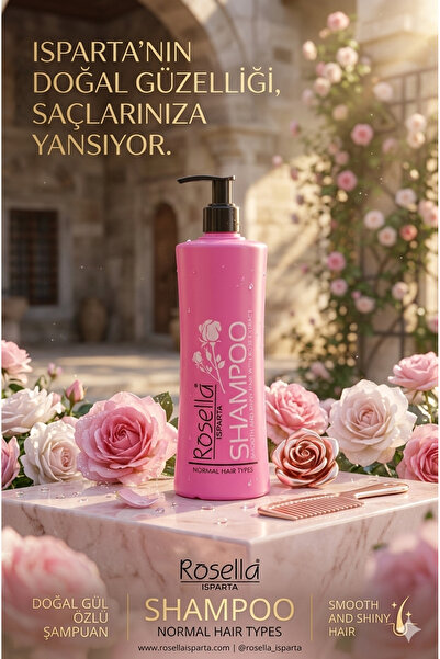 ROSELLA شامبو الورد 500 مل
