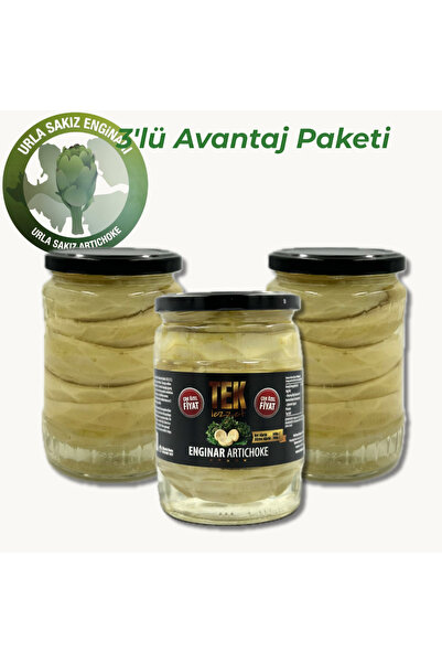 Tek Lezzet Beşli Enginar - 3'lü Avantajlı Paket 5-7 6-8cm