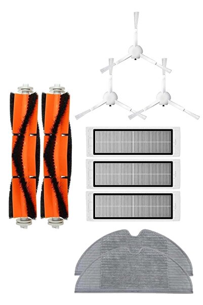 Roborge Set de 10 piese de schimb compatibile cu aspiratorul robot Xiaomi Vac...