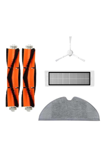 Roborge Set de 5 piese de schimb compatibile cu aspiratorul robot Xiaomi Trou...