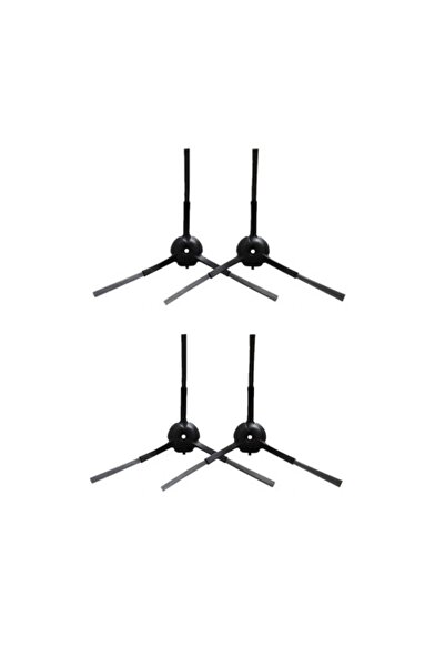 Roborge Συμβατό με Roidmi Eve Robot Vacuum Cleaner Σετ πλαϊνών βουρτσών 4 τεμ...