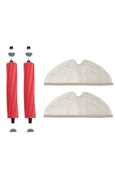 Roborge Σετ ανταλλακτικών 4 τεμαχίων συμβατό με ρομπότ ηλεκτρική σκούπα Robor...