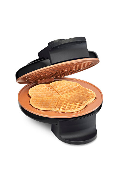 Trisa Retro Waffles Waffle Maker 7384.4212, Black Color
