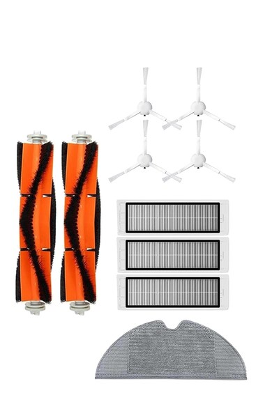 Roborge Set de 10 piese de schimb compatibile cu aspiratorul robot Xiaomi Tro...