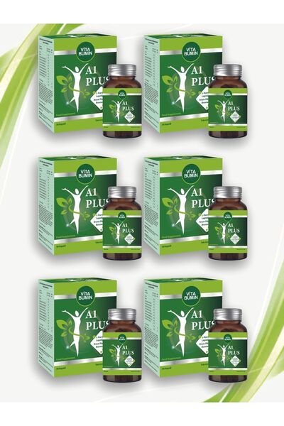 VİTABUMİN Aplus L-carnitine Lepidium - Bitkisel 30 Kapsül 6 Adet