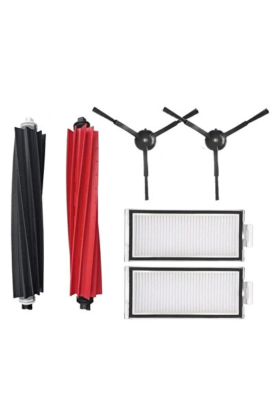 Roborge Σετ ανταλλακτικών 6 τεμαχίων συμβατό με ρομπότ ηλεκτρική σκούπα Robor...