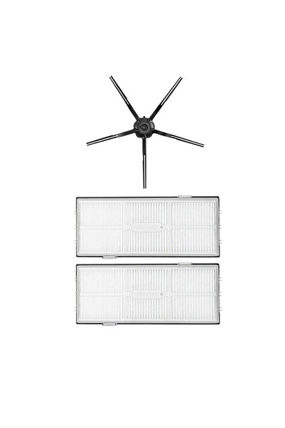 Roborge Σετ ανταλλακτικών 3 τεμαχίων συμβατό με ρομπότ ηλεκτρική σκούπα Robor...