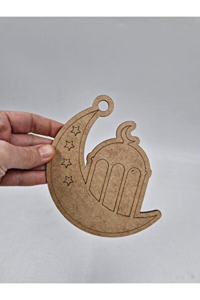 Mu Art Ahşap 1 Adet Ahşap Ramazan Figür Boyama Dizayn C Okul Diy Etkinlik Akt...