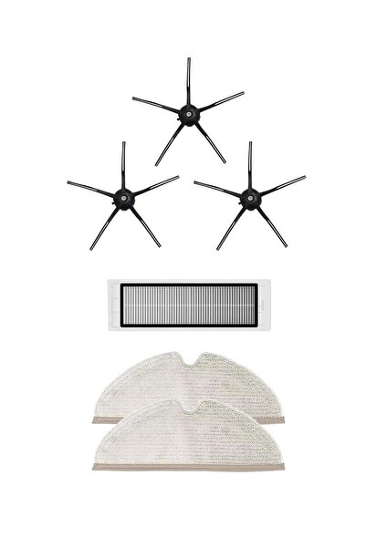 Roborge Set de 6 piese de schimb compatibile cu aspiratorul robot Roborock S5...