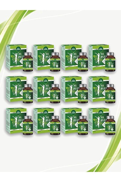 VİTABUMİN A1 Plus L-carnitine Lepidium - Bitkisel 30 Kapsül 12 Adet