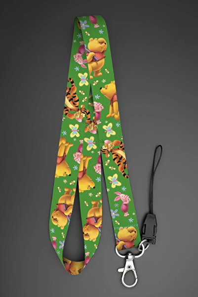 Apptakı Desenli Boyun Askı İpi Yaka Kartı Kimlik Askısı Telefon Aksesuarı - A...