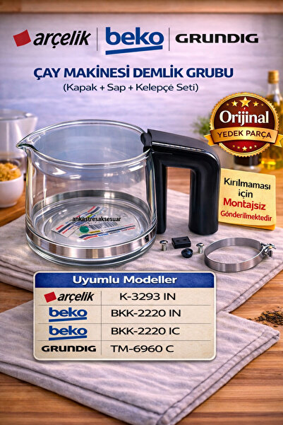 Beko Bkk 2220 İc Çay Makinesi Cam Demlik Karaf Sürahi 9197063481