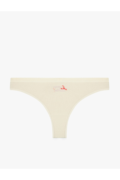 Koton Άνετη Εφαρμογή με τύπωμα Brazilian σλιπ