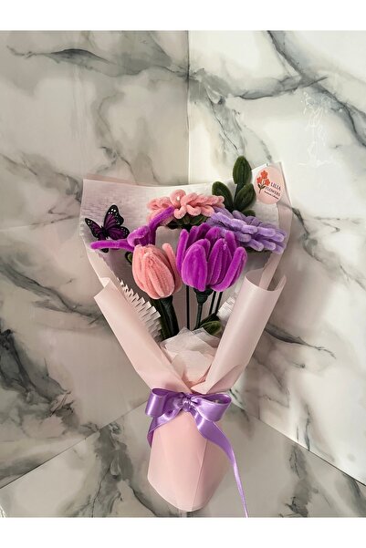 Lilia Flowers Şönil Çiçek Buketi