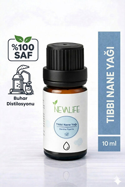 Tıbbi Nane Yağı (Mentha Piperita) – %100 Saf – Buhar Distilasyonu – 10 ml
