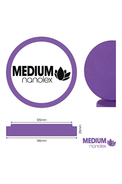 NANOLEX Burete de lustruit mediu Nanolex Disc de lustruit mediu 145x25x125 mm...