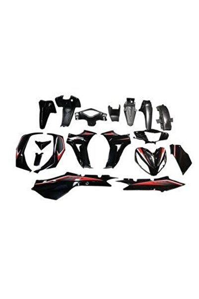 Kuba CUP100 EGE KAPORTA SETİ SİYAH 18 PARÇA