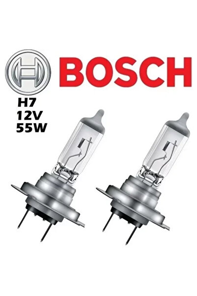 Bosch H7 12v 55w Far Ampülü 2 Adet Set