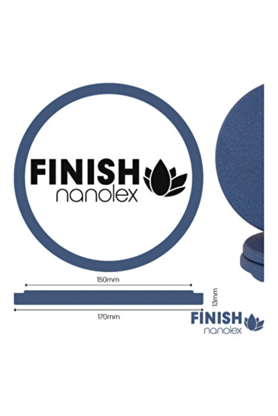 NANOLEX Burete de lustruit cu aripioare Nanolex, 170 x 13 x 150 mm, 1 buc.